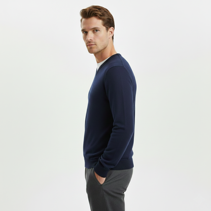 The Navy Jumper That Makes Every Outfit Look Expensive